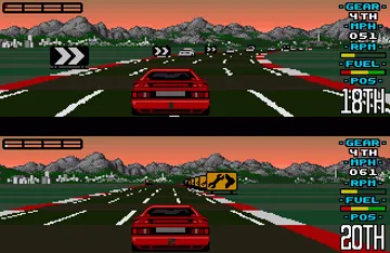 Lotus Esprit Turbo Challenge screen shot game playing